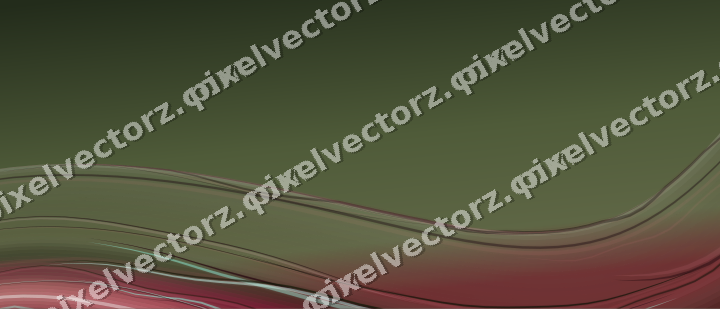 Abstract glass arc in pink and dark lime