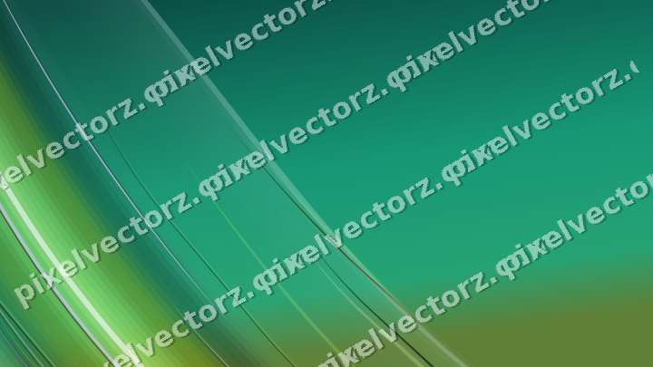 Abstract glass arc in green and lime