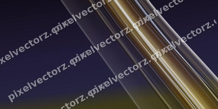 Abstract glass arc in amber and purple