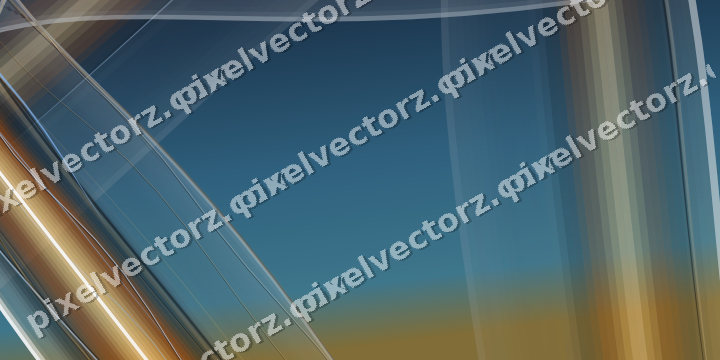 Abstract glass arc in pale pink and pale amber
