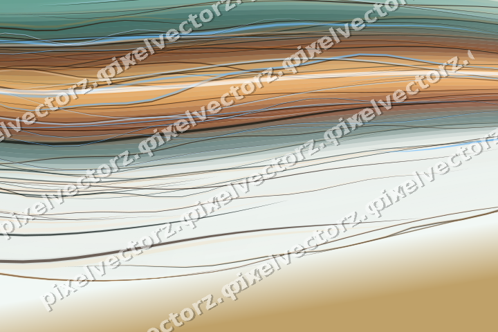 Abstract glass arc in pink and orange