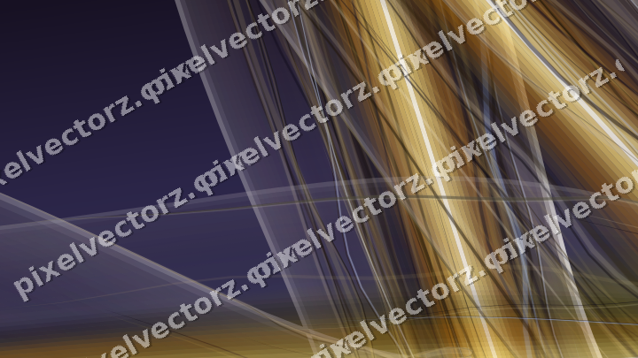 Abstract glass arc in amber and purple