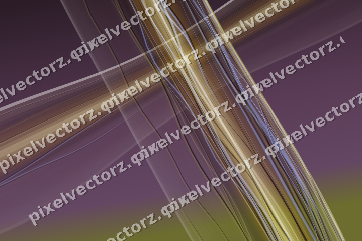 Abstract glass arc in dark magenta and lime