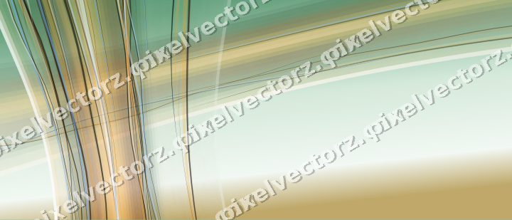 Abstract glass arc in red and orange
