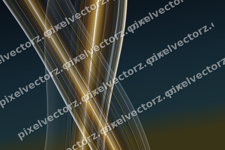 Abstract glass arc in dark pink and amber