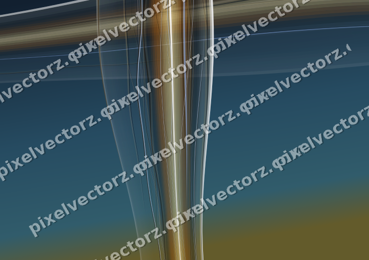 Abstract glass arc in dark pink and red
