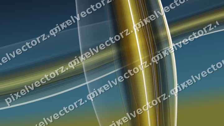 Abstract glass arc in dark pink and red