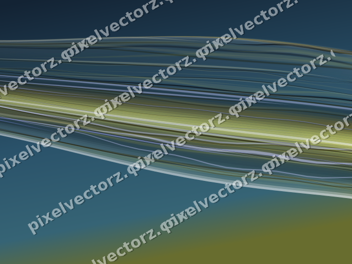 Abstract glass arc in dark amber and yellow
