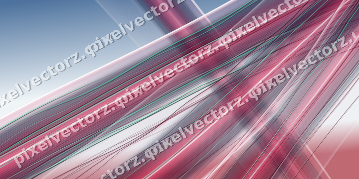 Abstract glass arc in dark lime and dark pink