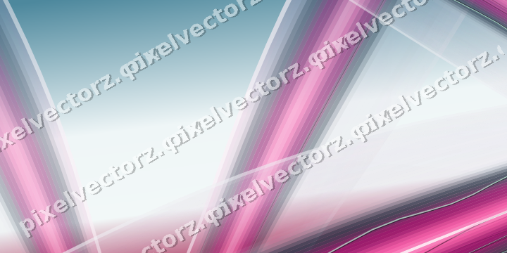 Abstract glass arc in magenta and purple