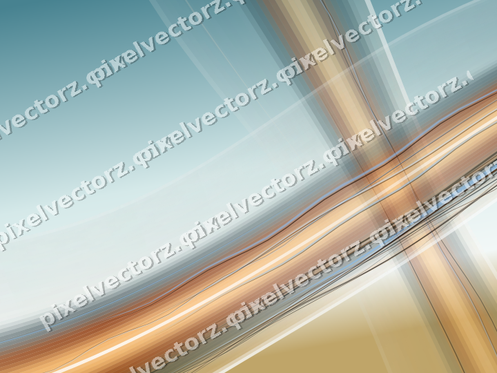 Abstract glass arc in pink and cyan