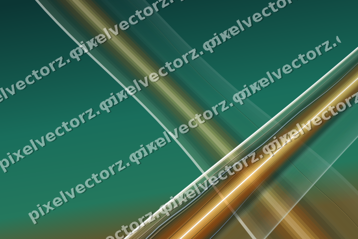 Abstract glass arc in pink and amber