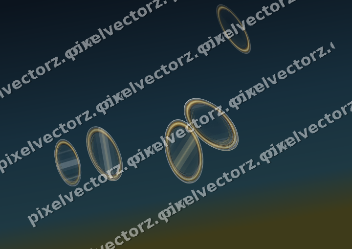 Abstract glass arc in amber and grey