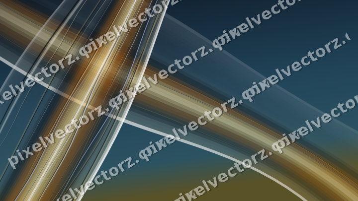 Abstract glass arc in dark magenta and amber