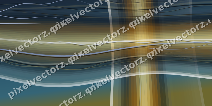 Abstract glass arc in amber and purple