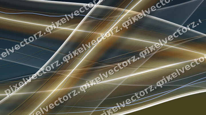 Abstract glass arc in orange and amber
