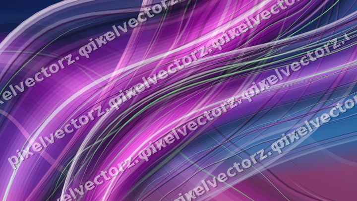 Abstract glass arc in purple and blue