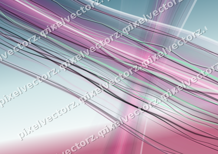 Abstract glass arc in magenta and purple