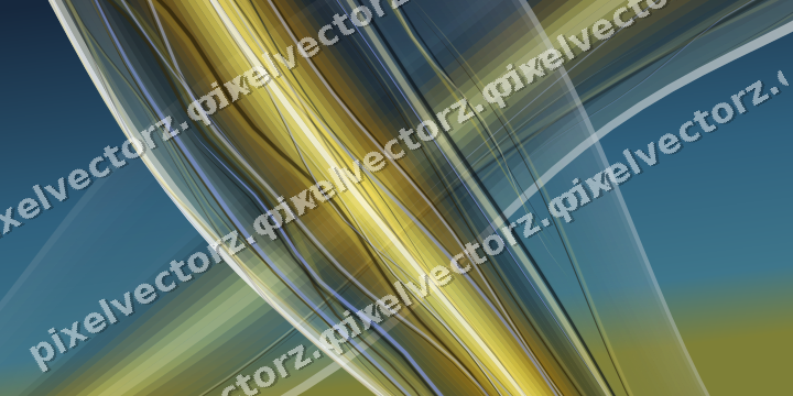Abstract glass arc in lime and amber