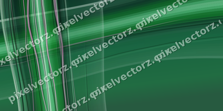 Abstract glass arc in green and teal