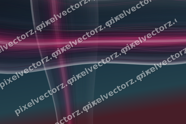 Abstrakter Glasbogen in Limette und Rosa