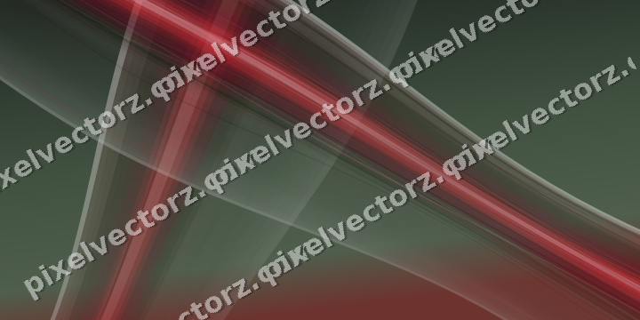 Abstrakter Glasbogen in Rot und Blasslimette
