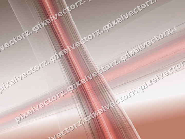 Abstrakter Glasbogen in Rot und Blassbernstein