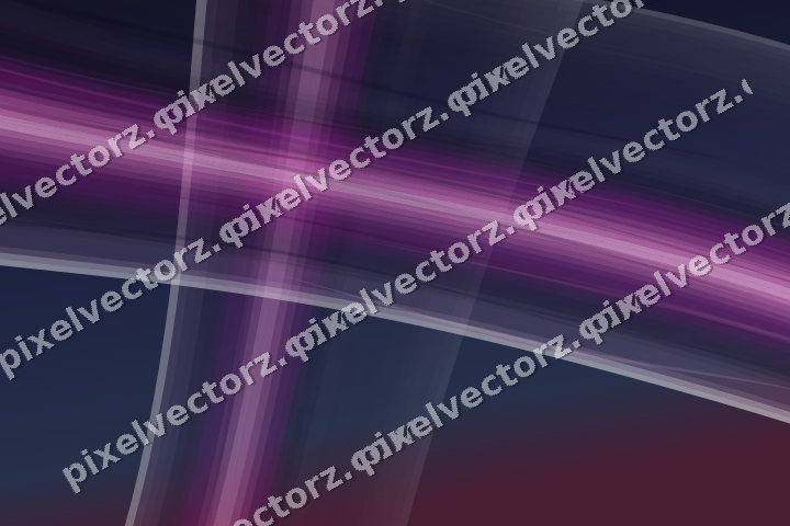 Abstrakter Glasbogen in Violett und Blau