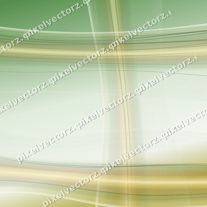 Abstrakter Glasbogen in Limette und Gelb