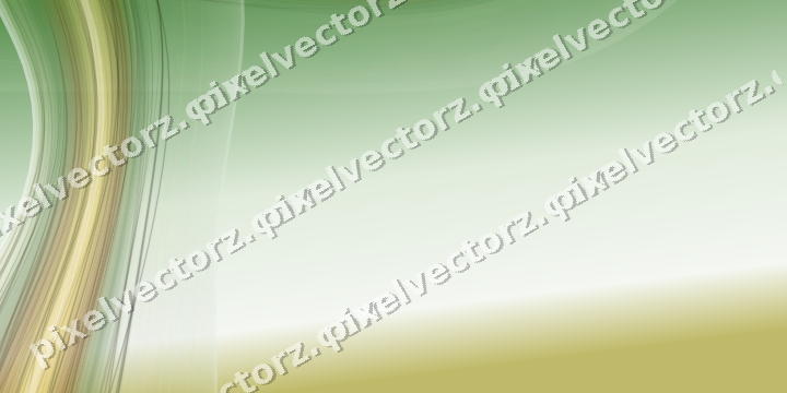 Abstrakter Glasbogen in Limette und Gelb