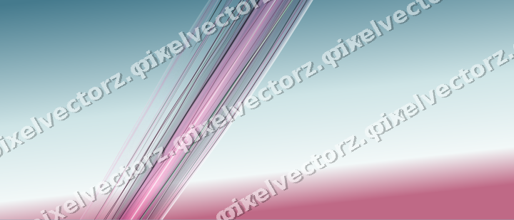 Abstrakter Glasbogen in Magenta und Violett