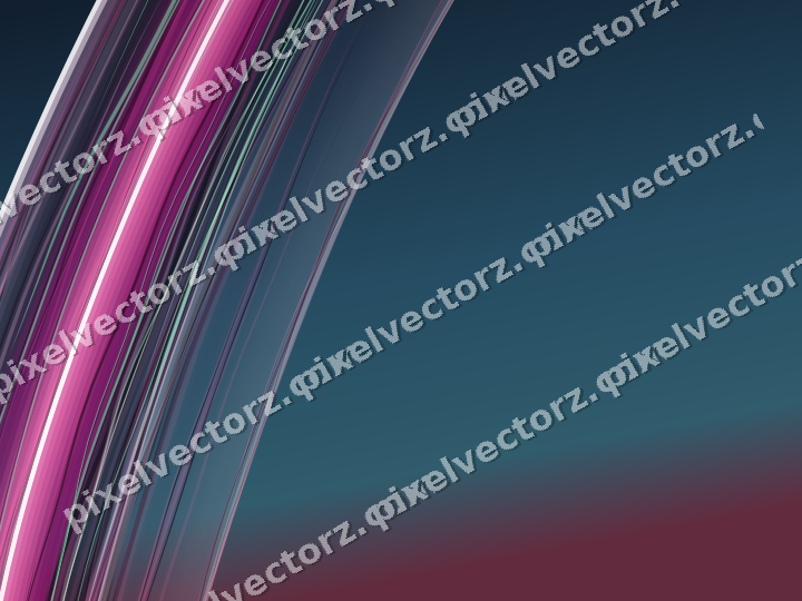 Abstrakter Glasbogen in Magenta und Violett