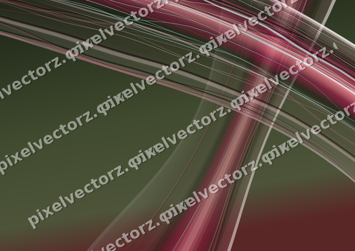 Abstrakter Glasbogen in Rosa und Dunkellimette