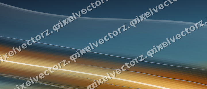 Abstrakter Glasbogen in Rot und Orange