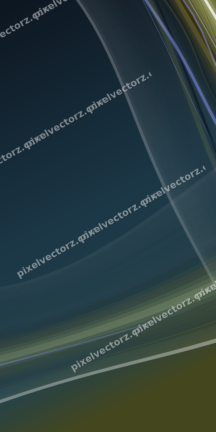 Abstrakter Glasbogen in Dunkelbernstein und Gelb