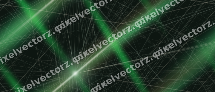 Nahtloser Neon Hintergrund in Grün und Bernstein