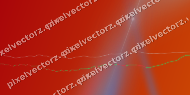 Leuchtender Neon Diagramm Hintergrund in Blau und Rot