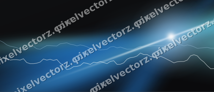 Leuchtender Neon Diagramm Hintergrund in Blau und Petrol