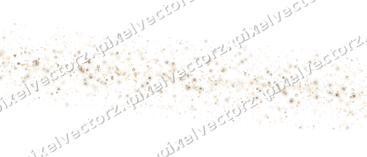 Glitzerband aus Schneeflocken und Herzen auf transparentem Grund