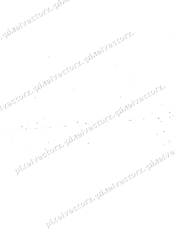 Glitzerband aus Sternen und Rauten in Magenta auf transparentem Grund