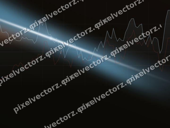 Leuchtender Neon Diagramm Hintergrund in Türkis und Rot
