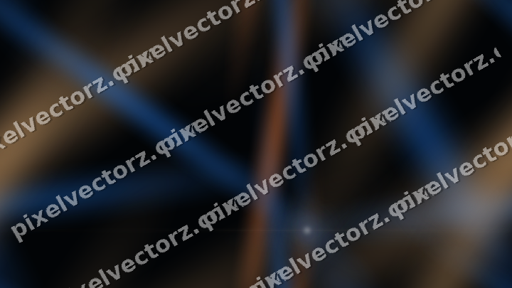 Nahtloser Neon Hintergrund in Blau und Orange