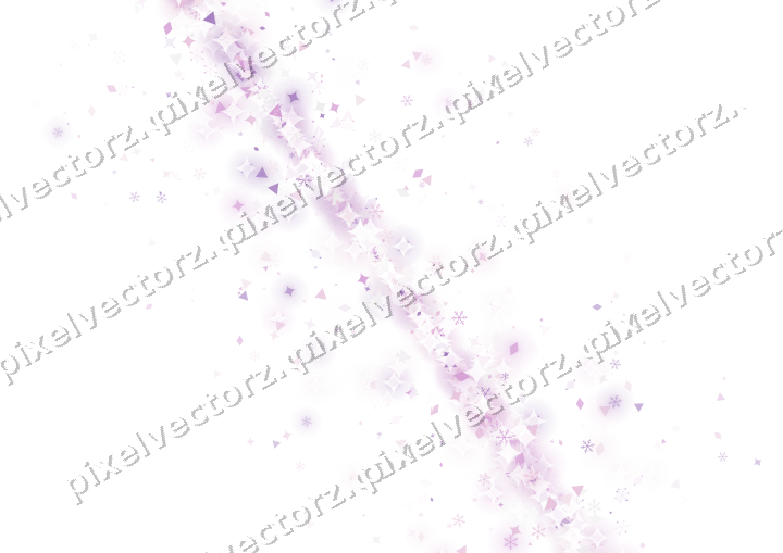Glitzerband aus Funken und Schneeflocken auf transparentem Grund