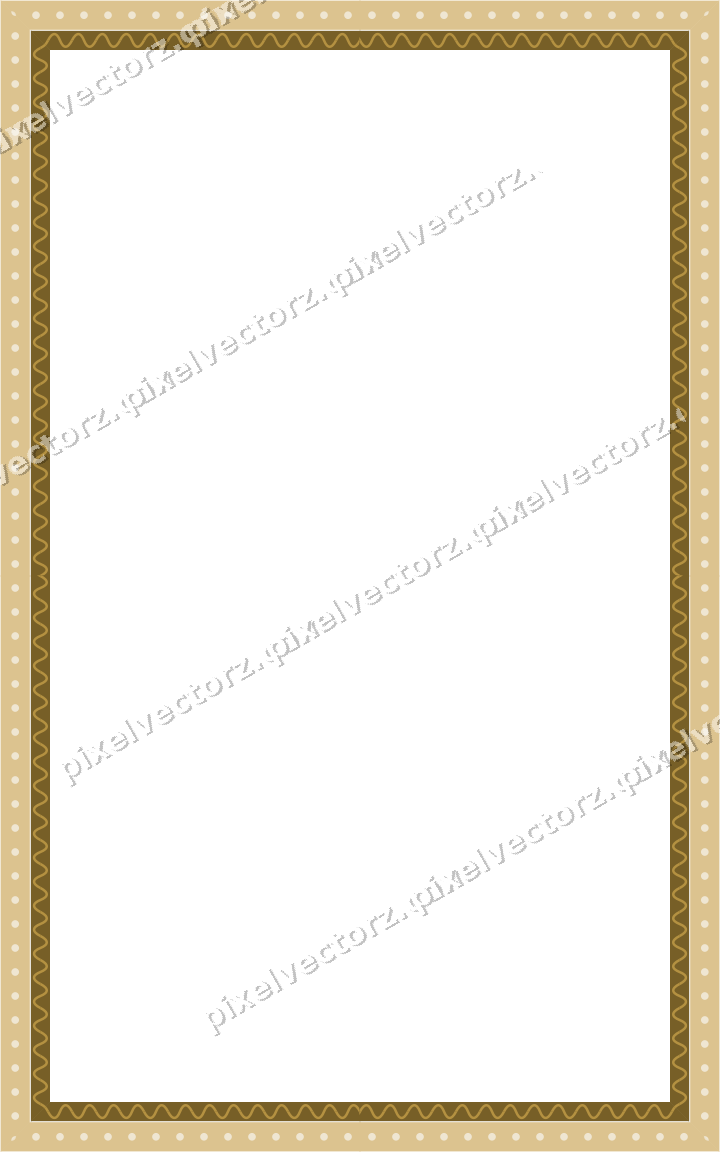 Decorative picture frame border in dark magenta with wave band