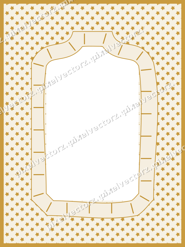 Decorative patterned mat frame in dark pink with small blossoms