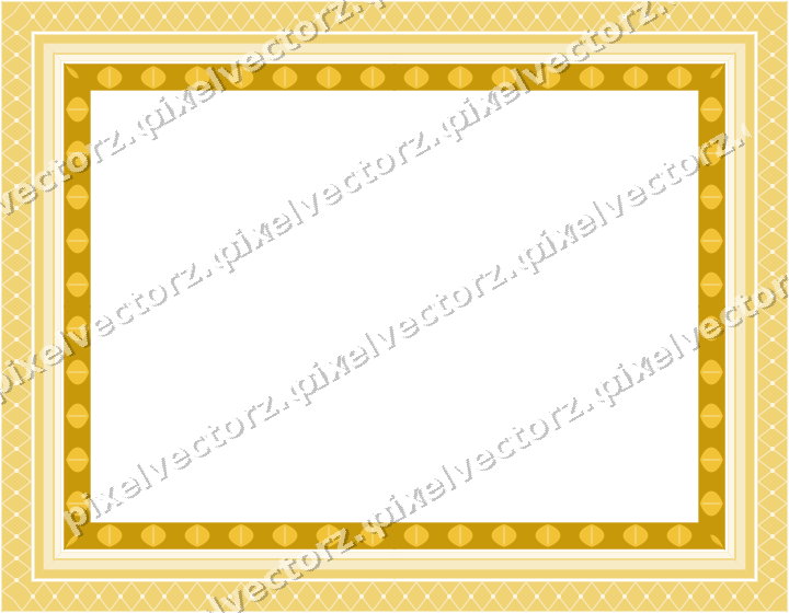 Decorative picture frame border in dark blue with lattice band
