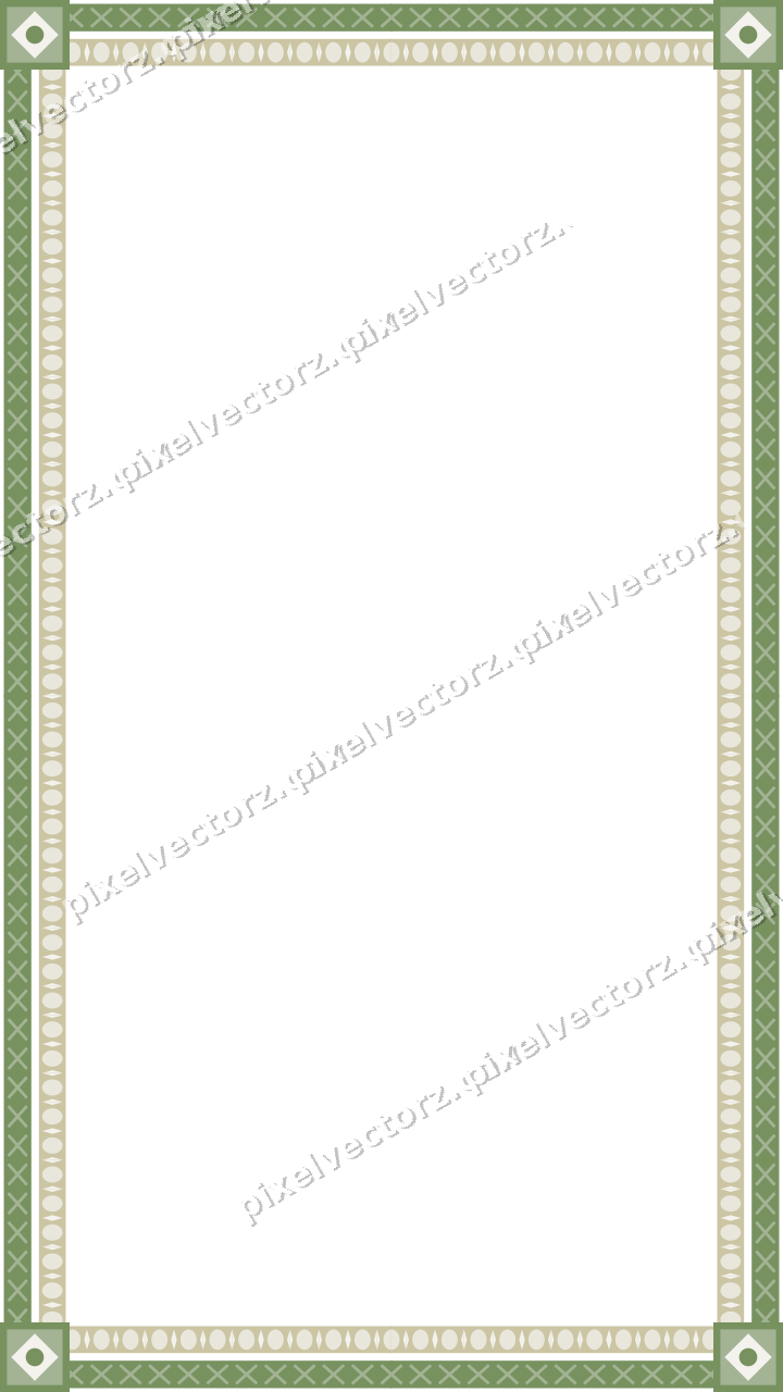 Decorative picture frame border in dark magenta with cross band
