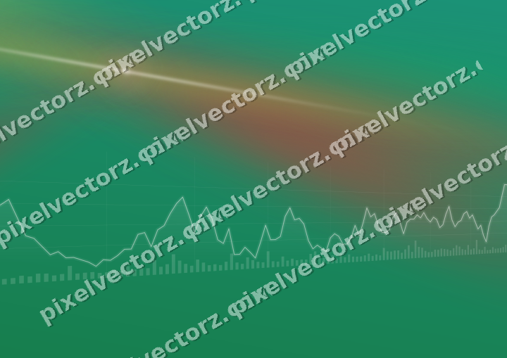 Leuchtender Neon Diagramm Hintergrund in Rot und Orange