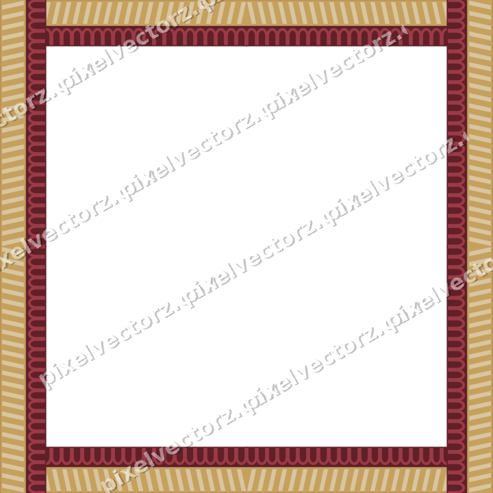 Decorative picture frame border in dark pink with diagonal band
