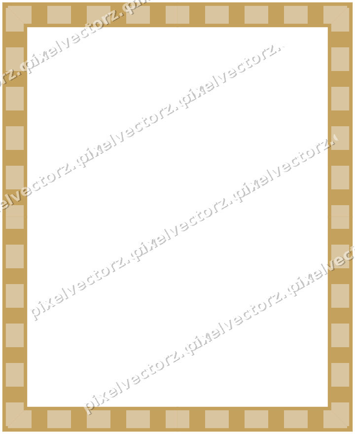 Decorative picture frame border in dark pink and red with dentil